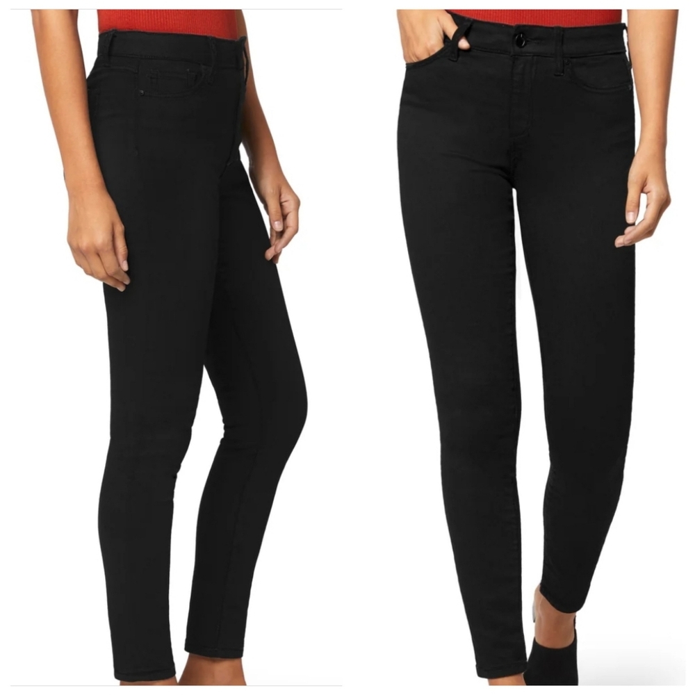 Joe's Jeans Black Size 25 Skinny Pointe Stretch Legging Pant 30" Inseam